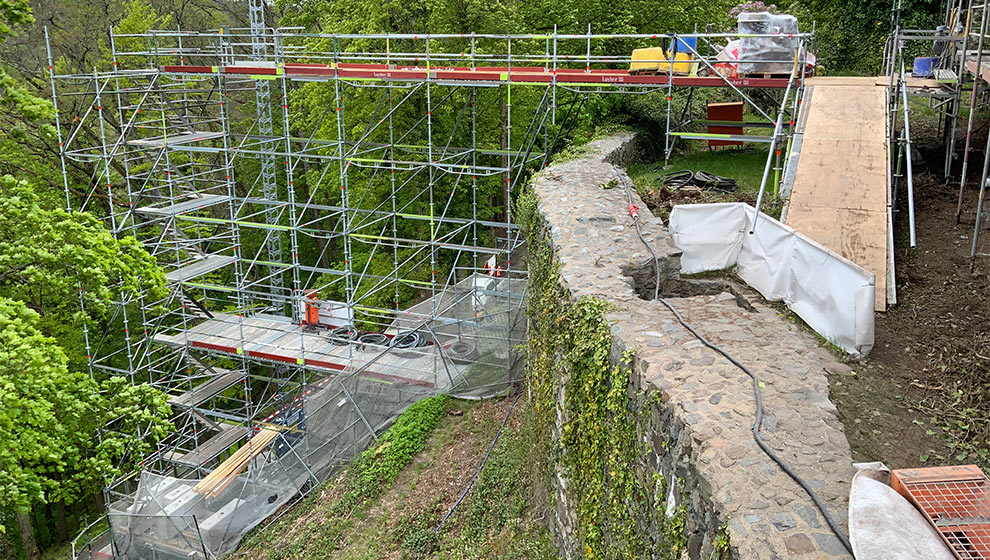 Burgruine Hohenberneck – Millionenförderung sichert den Erhalt der spätmittelalterlichen Burgruine